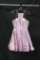 Ashley Lauren Pink Halter Style Cocktail Dress Size: 4