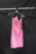 Holi Maison De Luxe Pink Strapless Beaded Cocktail Dress Size: S