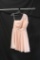 Christina Wu Occasions Peach One Shouldered Cocktail Dress Size: 18