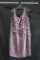 VM Collection Purple Ruffled Cocktail Dress Size: 16