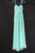 Faviana Mint Green Full Length Dress Size: 0
