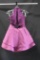 Alyce Paris Purple Two-Piece with Beaded Top Size: 8