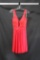 Faviana Red Lace Cocktail Dress Size: 10
