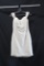 Jovani White Sparkly Cocktail Dress Size: 10