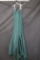 Faviana Green Full Length Dress Size: 6