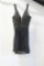 Faviana Black Lace Sleeveless Cocktail Dress Size: 12