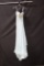 MacDuggal White Strapless Full Length Dress Size: 0