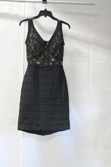 Alyce Black Mini Dress Size: 2