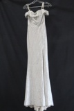 Faviana White Full Length Dress Size: 0