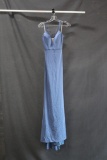 Faviana Blue Full Length Dress Size: 0
