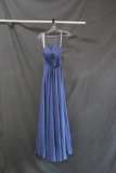 Faviana Blue Full Length Dress Size: 0