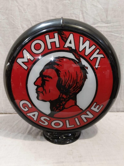 Reproduction Mohawk Gasoline Lenses In Capco Body