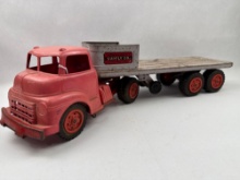 Construction Supply Co. Semi & Trailer