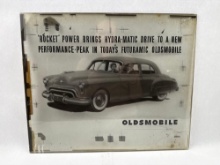 Pair Oldsmobile Futuramic Print Plates
