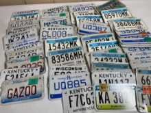 Set of US Motorcycle & Car Plates