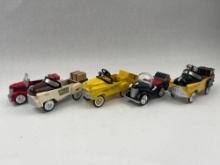 Miniature Die-Cast Pedal Car Replicas
