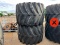 (2) Firestone 54/37-25 Steer Tires w/10 Hole Rims