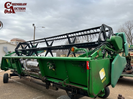 1997 John Deere 920 Combine Header