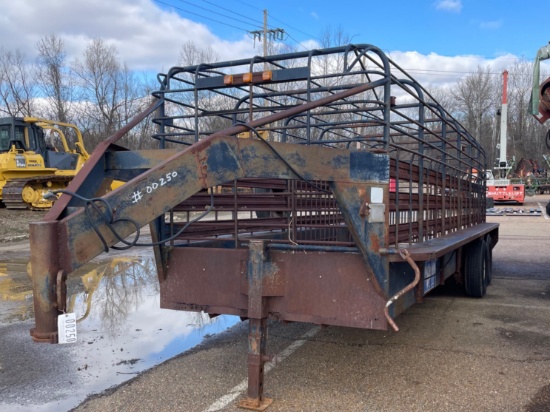 24' Gooseneck Stock Trailer