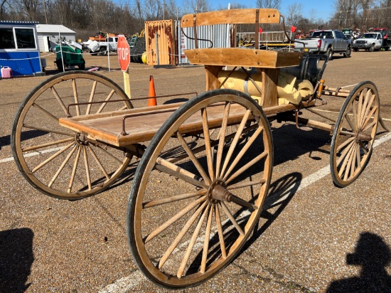 2 person Wooden Buggy