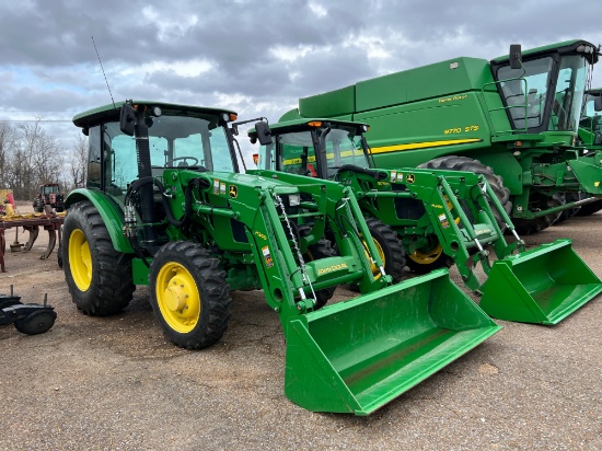 John Deere 5075E Tractor w/Loader