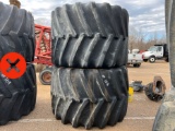 (2) Firestone 1250/45-32 Float Tires