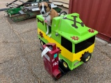 Coin Operated Ride- Bernices’s Flower Power Van