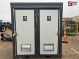 Portable Double Stall Bathroom