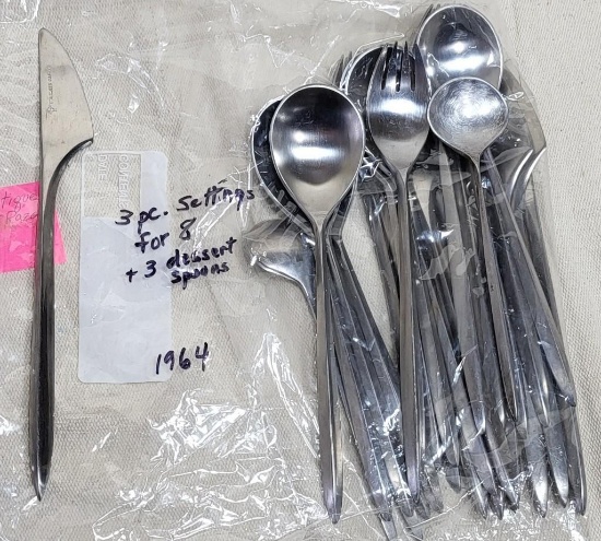 1960s Silverware Set 2