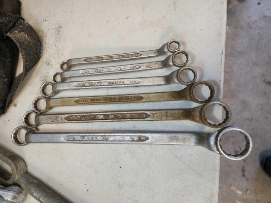 Box End SAE Wrench Set 1" - 3/8"