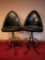 Tall Iron Base Bar Chairs