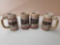 Budweiser Christmas Mug Lot #3