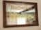 Vintage Budweiser Beer Mirror