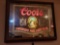 Vintage Coors Lighted Beer Mirror
