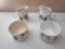 Jim Beam Animations Sugar and Creamer Lot
