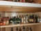 Mini Vintage Bottles Most Full Lot Entire Shelf