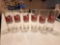 Vintage Red Russian Glasses