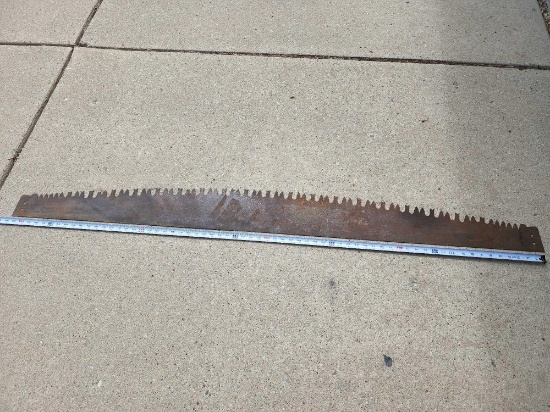 2 Handle Vintage Saw Blade
