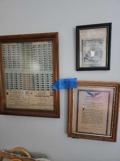 WW2 Ration Stamps Easter Pledge