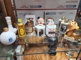 Vintage Small Whiskey Containers Some Full