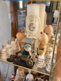 Contents of Shelf #2 Oriental Collectibles and Bells