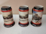 Budweiser American Tradition Mug Lot