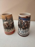 Budweiser Christmas Mug Lot #2