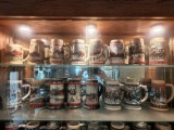 Budweiser Christmas Steins Mug Lot #3