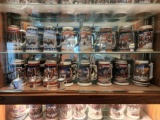 Budweiser Christmas Steins Mug Lot #4