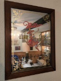 Vintage High Life Beer Mirror