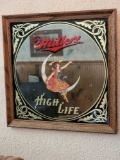 Vintage High Life Beer Mirror #3