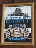 Vintage Schlitz Light Beer Mirror