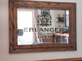 Vintage Erlander Beer Mirror