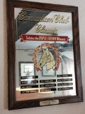 Vintage Canadian Club Classic Mirror Triple Crown